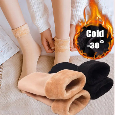 Chaussettes d'hiver épaisses et chaudes pour un confort ultime