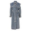 Premium Denim Trench Coat for Effortless Style