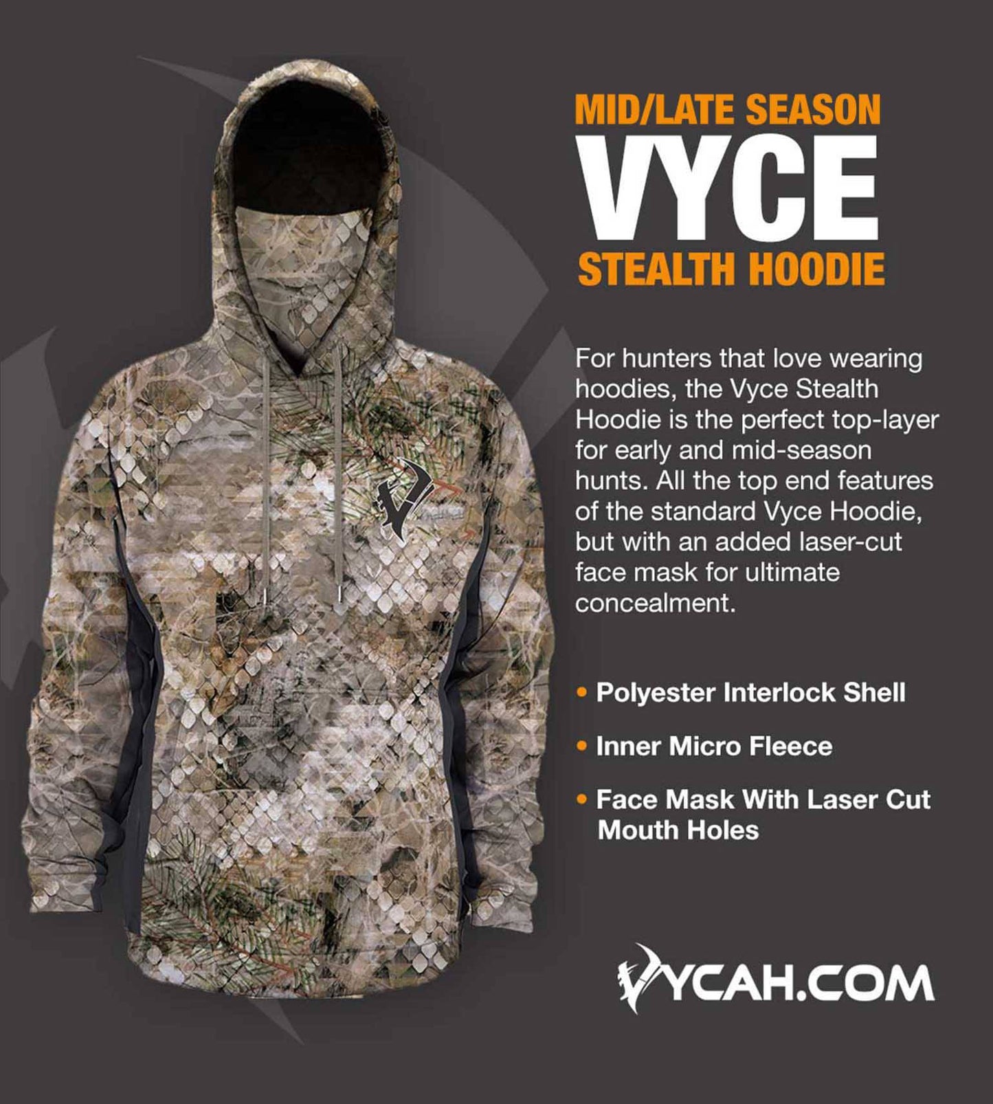 Vycah Vyce Stealth Hoodie - Édition Automne