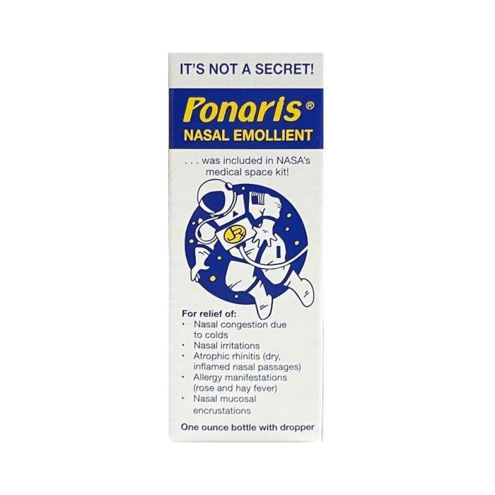 Ponaris Nasal Emollient 30ml - Premium Nasal Care
