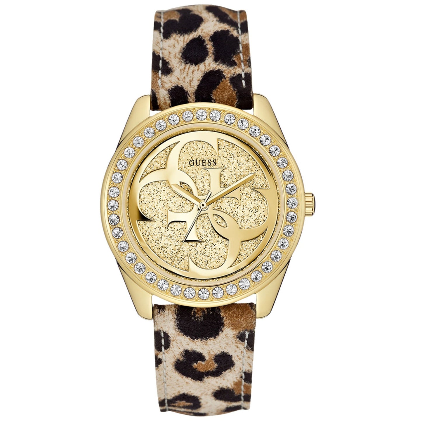 Guess Women's Dress Watch with Gold Dial