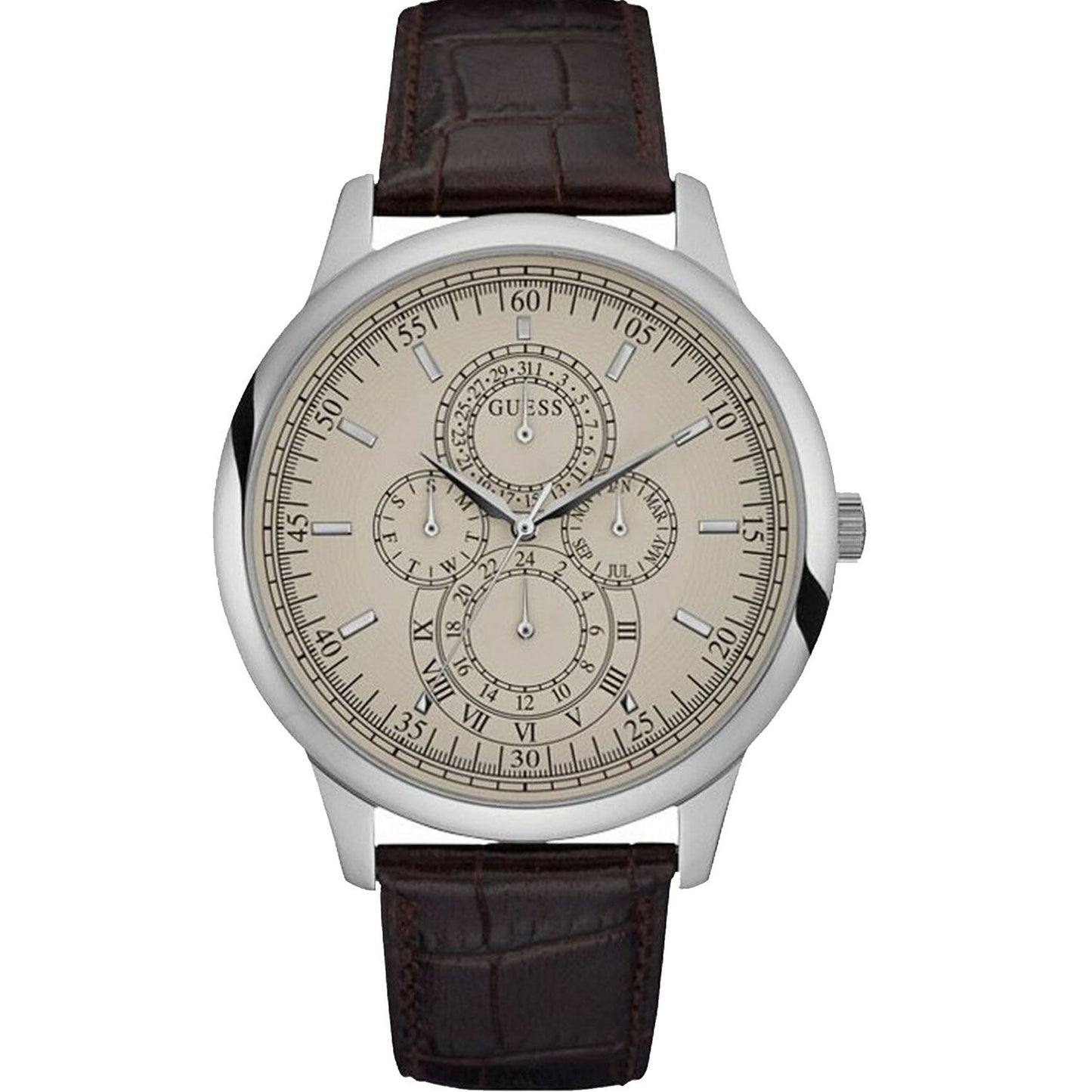 Montre Classique Guess pour Homme - Élégance Intemporelle