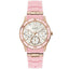 Guess Women's Pink Rose Gold Tone Multi-function Watch
