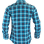 Titan Blue Plaid Long Sleeve Shirt - Elevate Your Style - Korvel