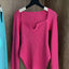 Women's Long Sleeve Knitted Pullover