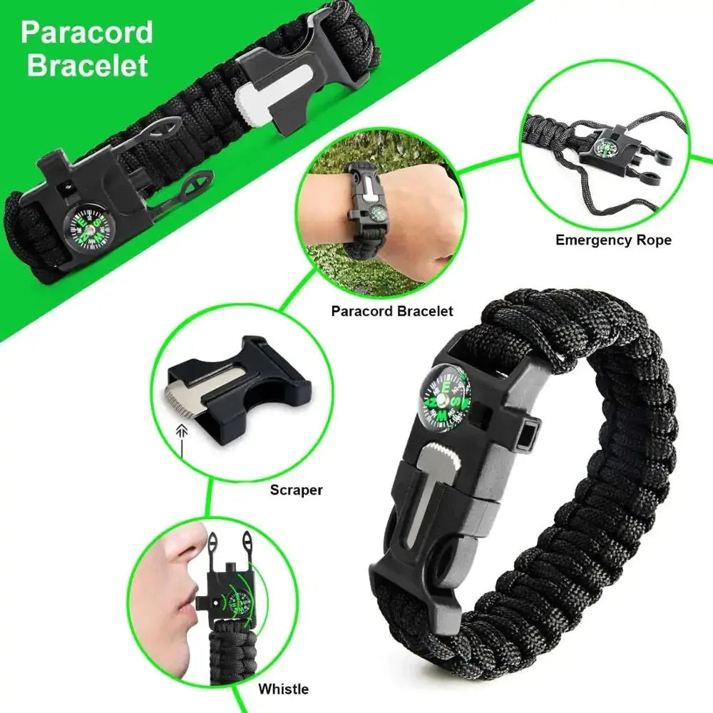 Kit de Supervivencia Premium para Aventuras al Aire Libre