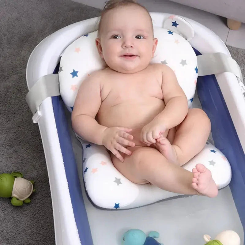 Tapis de bain et chaise pour nouveau-né pour un bain en toute sécurité