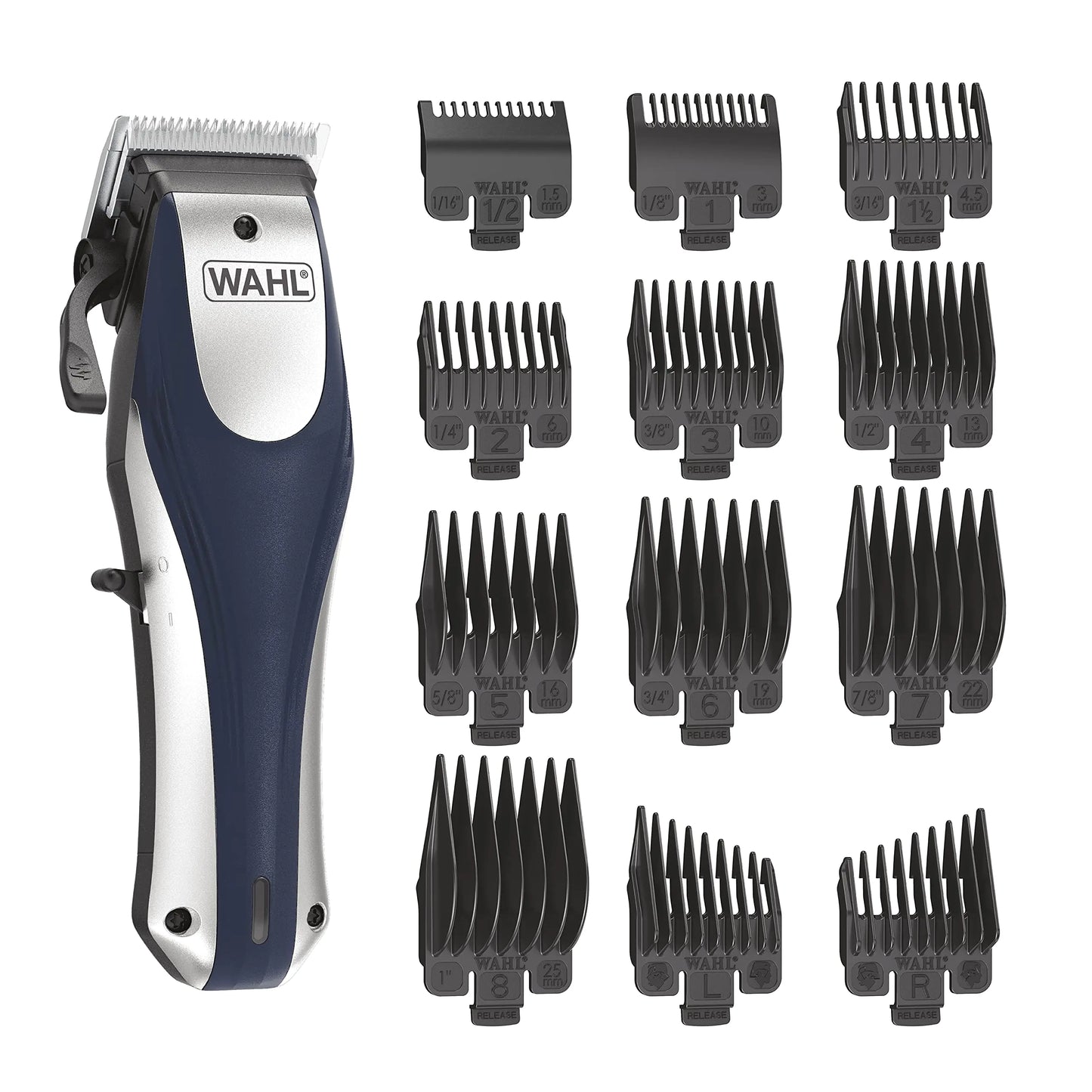 Cortadoras de Cabello Inalámbricas Wahl Lithium Ion Pro - Set de 22 Piezas