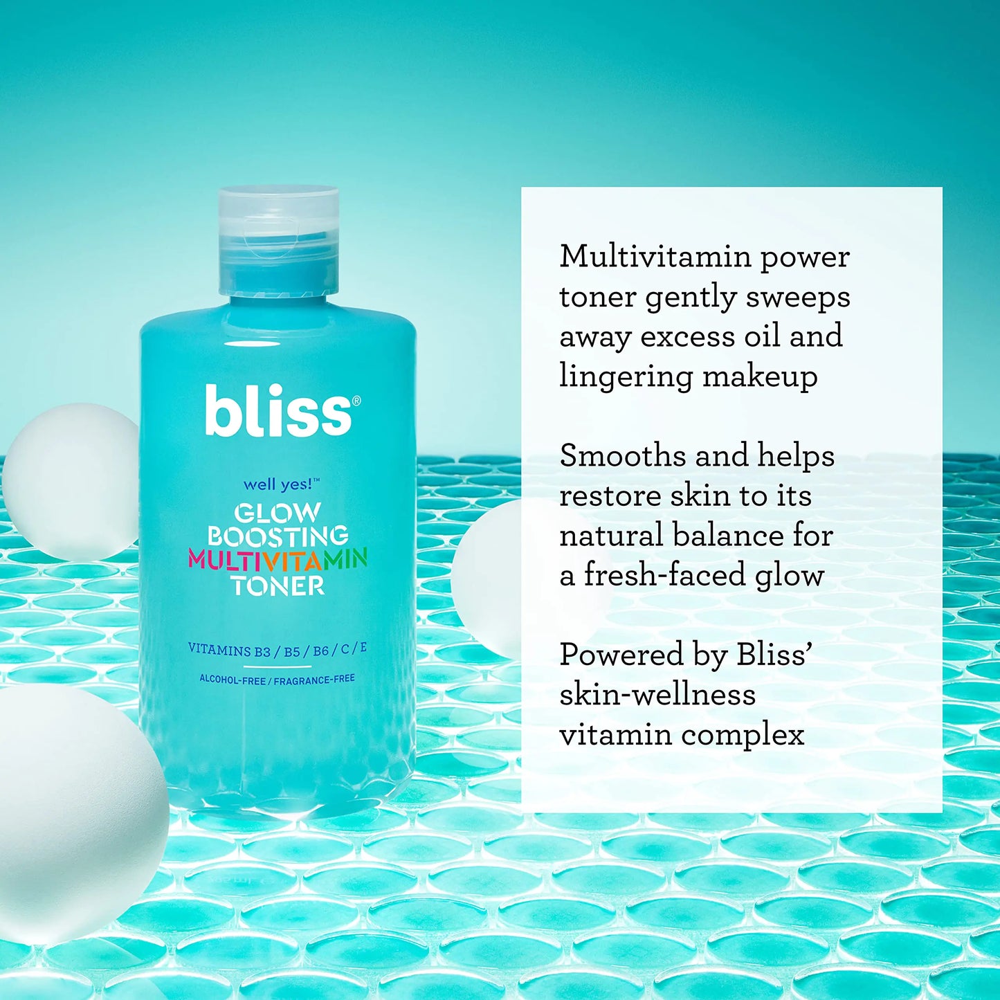 Tónico Hidratante Bliss Well Yes - Equilibrador de Piel Sin Alcohol