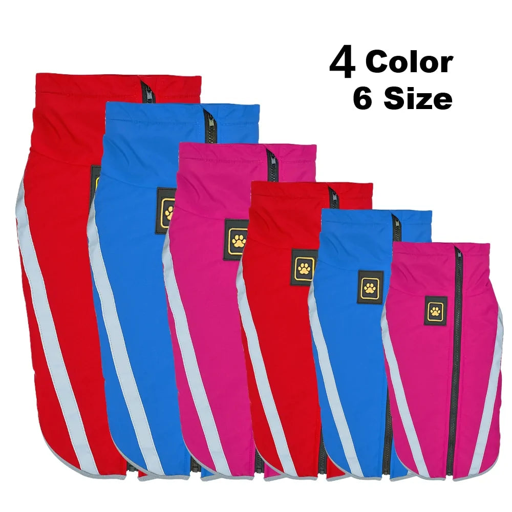 Abrigo Impermeable Premium para Perros de Grandes Razas