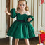 Vestido de Bautizo con Mangas Abullonadas para Niñas en Ocasiones Especiales