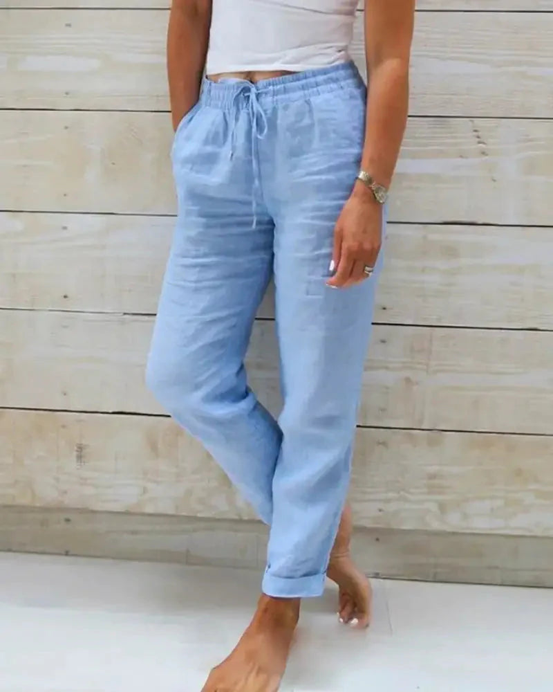 Premium Linen Pants for Women