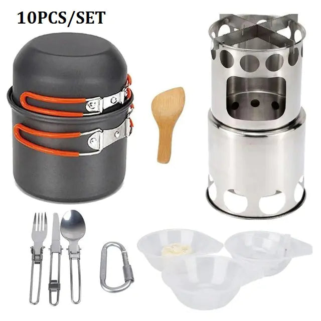 Premium Outdoor Camping Cookware Set