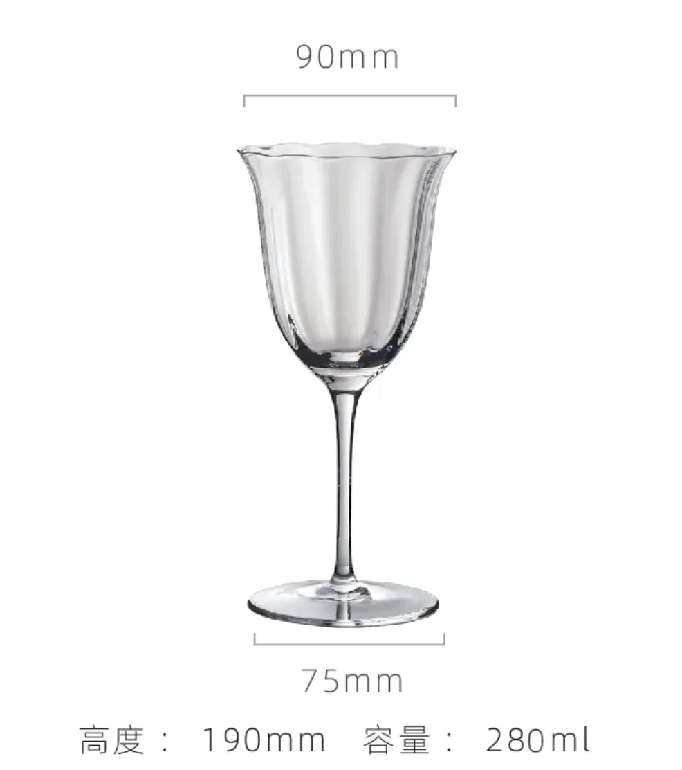 Luxury Crystal Wine Glass - Elegant Drinkware