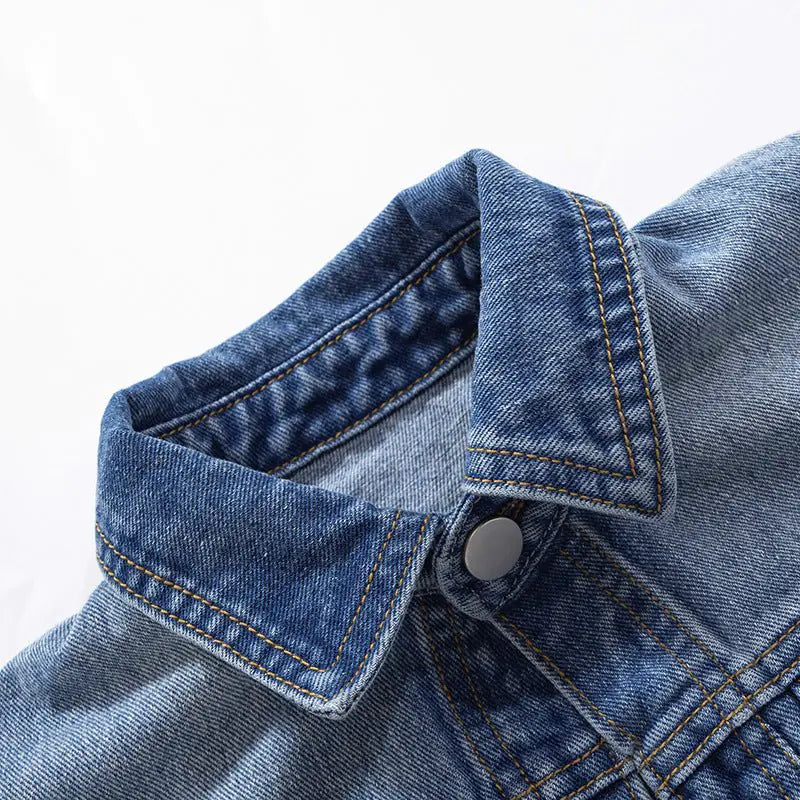 Cropped Denim Jacket for Women