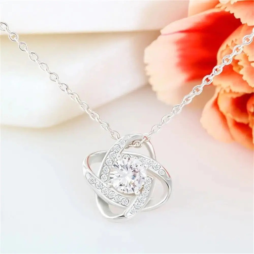 Vintage Zircon Necklace for Women
