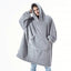 Sudadera con manta de felpa extragrande