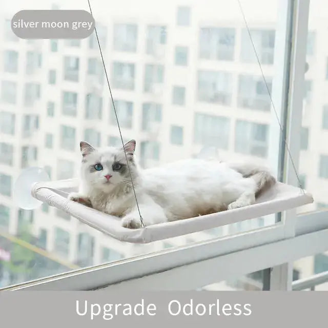 Hamac suspendu pour chat avec ventouses