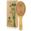Brosse à cheveux démelante en bambou naturel MRD