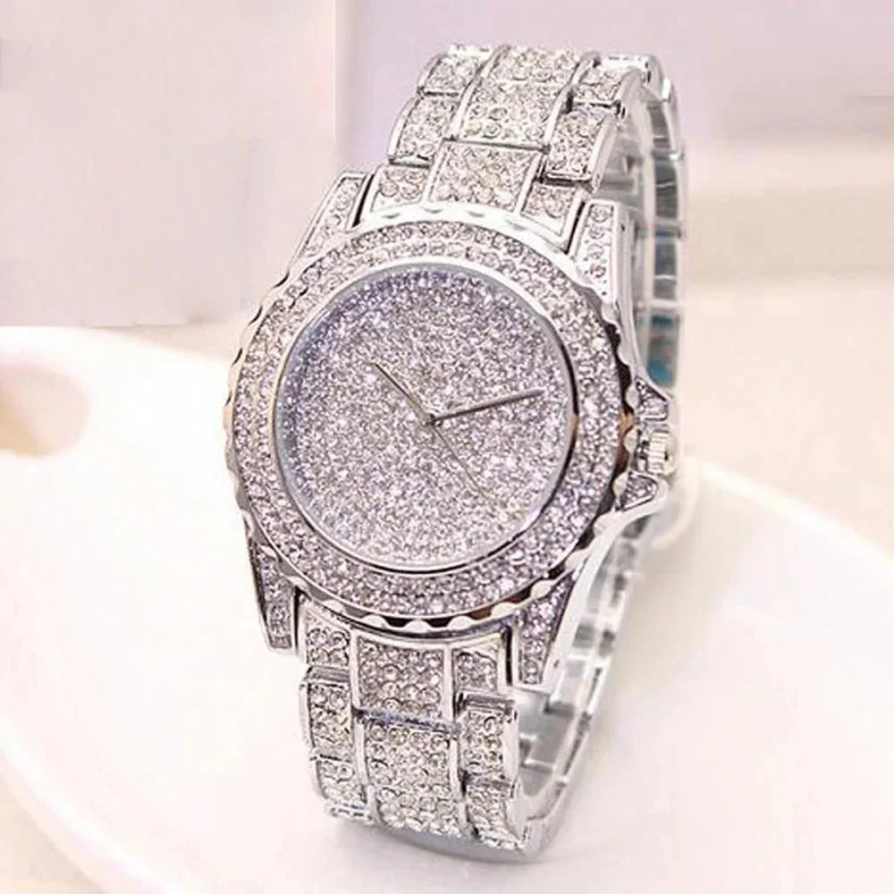 Reloj de Diamante de Lujo - Elegancia Atemporal