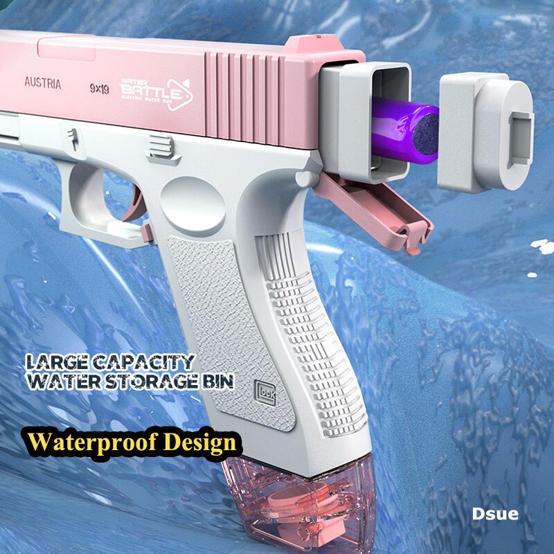 Jouets de pistolet à eau sur le thème de l'espace pour s'amuser à l'extérieur