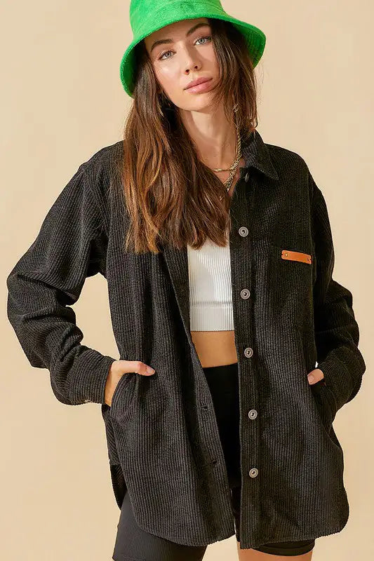 Madera Shacket - Capa Elegante para Cada Temporada