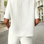 Waffle-Knit Half Sleeve Top and Shorts Set - Korvel