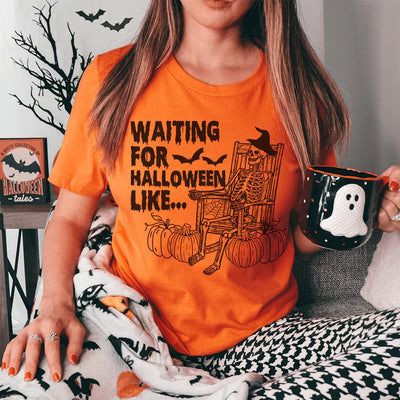 Waiting For Halloween Like Tee - Korvel