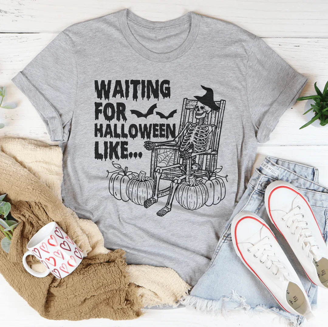 Waiting For Halloween Like Tee - Korvel