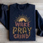 Sudadera Wake Pray Grind