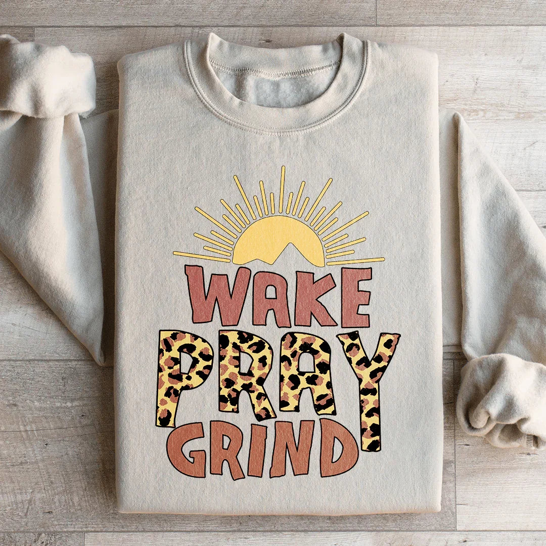 Sudadera Wake Pray Grind