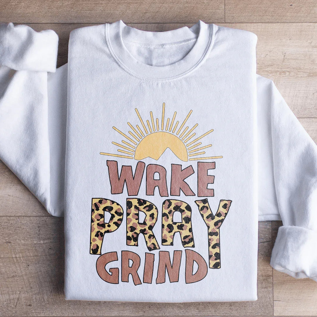 Sudadera Wake Pray Grind