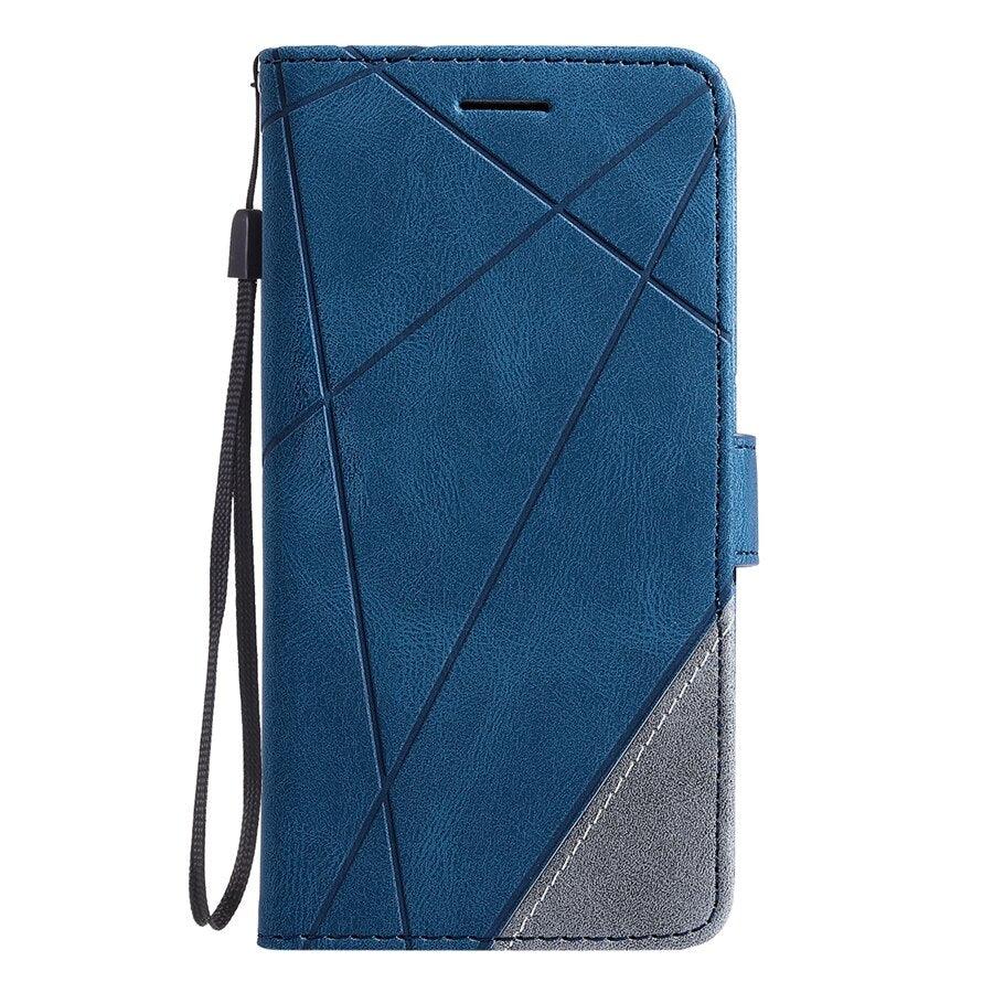 Étui en cuir à rabat portefeuille premium pour la série Xiaomi Redmi