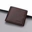 Wallet Men's Short Youth College Student Wallet With Zipper Can Put Driver's License Ultra Thin Wallet Men's Simple - Korvel
