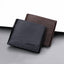 Wallet Men's Short Youth College Student Wallet With Zipper Can Put Driver's License Ultra Thin Wallet Men's Simple - Korvel