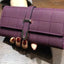 Wallets Long With Plaid PU Leather Fashion Hasp Coin Purse Phone Bag 10 Card Holders Female Wallet for girls ladies - Korvel