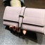 Wallets Long With Plaid PU Leather Fashion Hasp Coin Purse Phone Bag 10 Card Holders Female Wallet for girls ladies - Korvel
