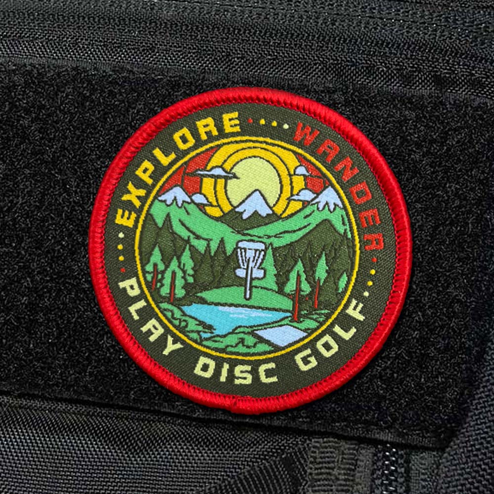 Parche Velcro Wander Explore Play Disc Golf