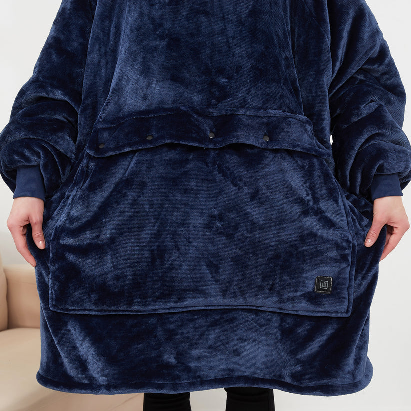 Warm Blanket Hoodie - Cozy Wearable Blanket
