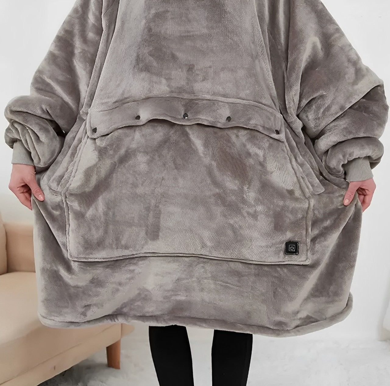 Warm Blanket Hoodie - Cozy Wearable Blanket