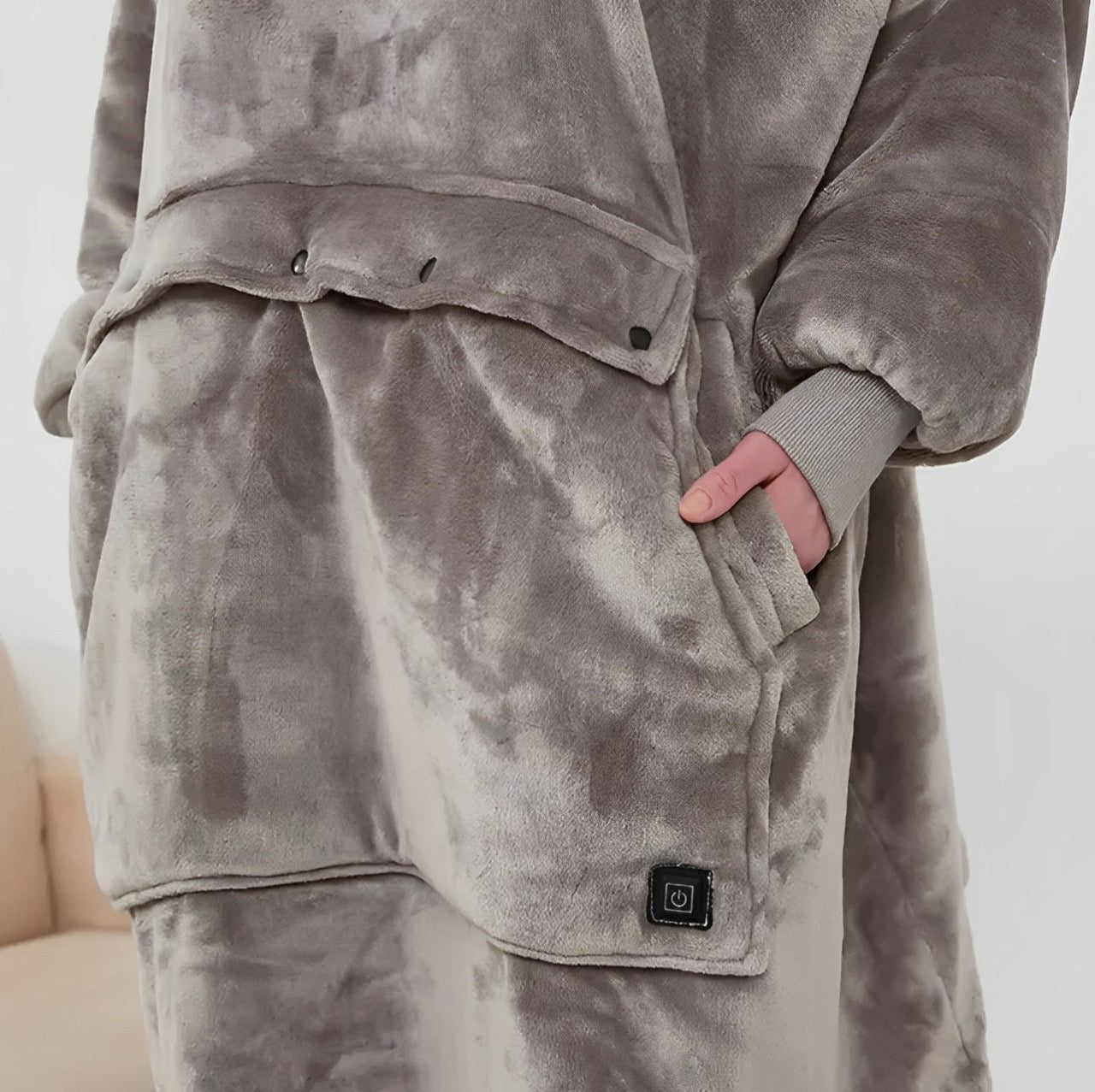 Warm Blanket Hoodie - Cozy Wearable Blanket