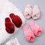 Cozy Faux Fur Slippers for Women - Plush Indoor Slides