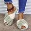 Cozy Faux Fur Slippers for Women - Plush Indoor Slides