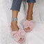 Cozy Faux Fur Slippers for Women - Plush Indoor Slides