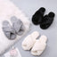 Cozy Faux Fur Slippers for Women - Plush Indoor Slides