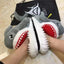 Zapatillas de casa de felpa Warm Shark para mujer
