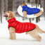 Abrigo de Invierno Reversible para Perros - Chaqueta de Mascota Cálida y Resistente al Agua