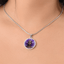 Warrior Strong Woman Pendant Necklace