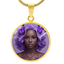 Warrior Strong Woman Pendant Necklace