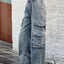 Washed Jeans with Pockets - Korvel